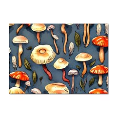 Forest Mushrooms Sticker A4 (10 Pack) by GardenOfOphir