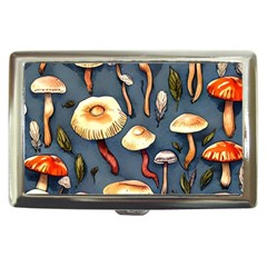 Forest Mushrooms Cigarette Money Case by GardenOfOphir