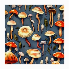 Forest Mushrooms Medium Glasses Cloth by GardenOfOphir