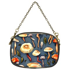 Forest Mushrooms Chain Purse (one Side) by GardenOfOphir