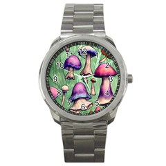 Fairycore Sport Metal Watch by GardenOfOphir