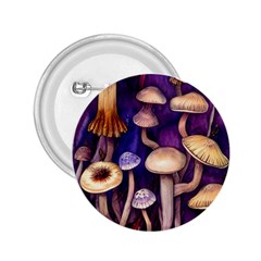 Whimsical Forest Mushroom 2 25  Buttons by GardenOfOphir