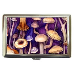 Whimsical Forest Mushroom Cigarette Money Case by GardenOfOphir