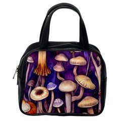 Whimsical Forest Mushroom Classic Handbag (one Side) by GardenOfOphir