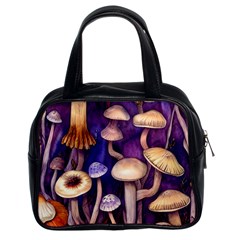 Whimsical Forest Mushroom Classic Handbag (two Sides) by GardenOfOphir