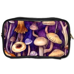 Whimsical Forest Mushroom Toiletries Bag (one Side) by GardenOfOphir