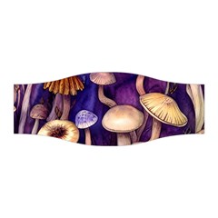 Whimsical Forest Mushroom Stretchable Headband by GardenOfOphir