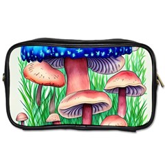 Light And Airy Mushroom Witch Artwork Toiletries Bag (one Side) by GardenOfOphir