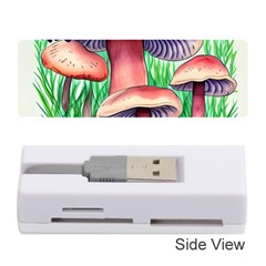 Light And Airy Mushroom Witch Artwork Memory Card Reader (stick) by GardenOfOphir