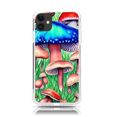 Light And Airy Mushroom Witch Artwork Iphone 11 Tpu Uv Print Case by GardenOfOphir