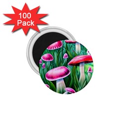 Foreboding Goblincore Mushroom 1 75  Magnets (100 Pack)  by GardenOfOphir