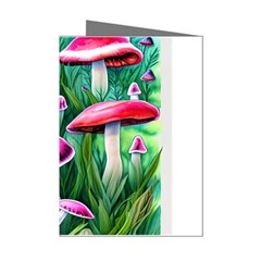 Foreboding Goblincore Mushroom Mini Greeting Cards (pkg Of 8) by GardenOfOphir