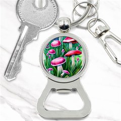 Foreboding Goblincore Mushroom Bottle Opener Key Chain by GardenOfOphir