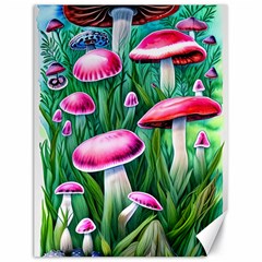 Foreboding Goblincore Mushroom Canvas 18  X 24  by GardenOfOphir