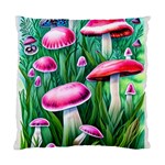 Foreboding Goblincore Mushroom Standard Cushion Case (Two Sides) Back