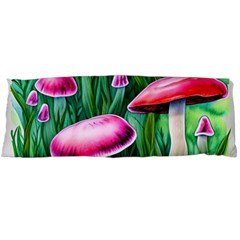 Foreboding Goblincore Mushroom Body Pillow Case (dakimakura) by GardenOfOphir