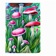 Foreboding Goblincore Mushroom Small Garden Flag (two Sides) by GardenOfOphir