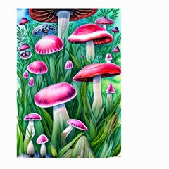 Foreboding Goblincore Mushroom Large Garden Flag (two Sides) by GardenOfOphir