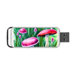 Foreboding Goblincore Mushroom Portable Usb Flash (one Side) by GardenOfOphir