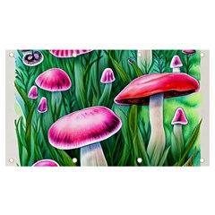 Foreboding Goblincore Mushroom Banner And Sign 7  X 4  by GardenOfOphir