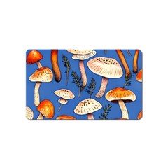 Tiny And Delicate Animal Crossing Mushrooms Magnet (name Card) by GardenOfOphir