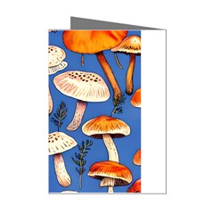 Tiny And Delicate Animal Crossing Mushrooms Mini Greeting Cards (pkg Of 8) by GardenOfOphir