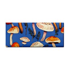 Tiny And Delicate Animal Crossing Mushrooms Hand Towel by GardenOfOphir