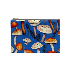 Tiny And Delicate Animal Crossing Mushrooms Cosmetic Bag (medium) by GardenOfOphir