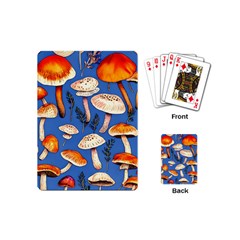 Tiny And Delicate Animal Crossing Mushrooms Playing Cards Single Design (mini) by GardenOfOphir