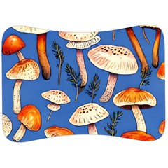 Tiny And Delicate Animal Crossing Mushrooms Velour Seat Head Rest Cushion by GardenOfOphir