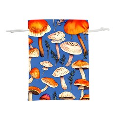 Tiny And Delicate Animal Crossing Mushrooms Lightweight Drawstring Pouch (l) by GardenOfOphir