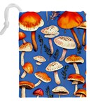 Tiny And Delicate Animal Crossing Mushrooms Drawstring Pouch (5XL) Back