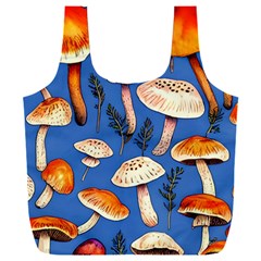 Tiny And Delicate Animal Crossing Mushrooms Full Print Recycle Bag (xxxl) by GardenOfOphir