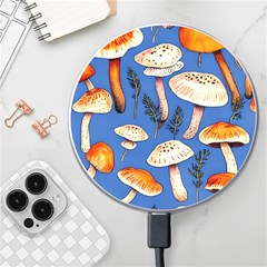 Tiny And Delicate Animal Crossing Mushrooms Wireless Fast Charger(white) by GardenOfOphir