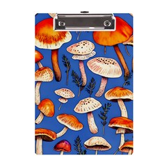 Tiny And Delicate Animal Crossing Mushrooms A5 Acrylic Clipboard by GardenOfOphir