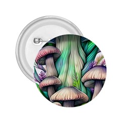 Woodsy Mushroom 2 25  Buttons by GardenOfOphir