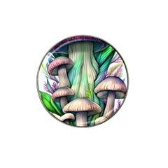 Woodsy Mushroom Hat Clip Ball Marker by GardenOfOphir