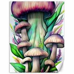 Woodsy Mushroom Canvas 18  X 24  by GardenOfOphir