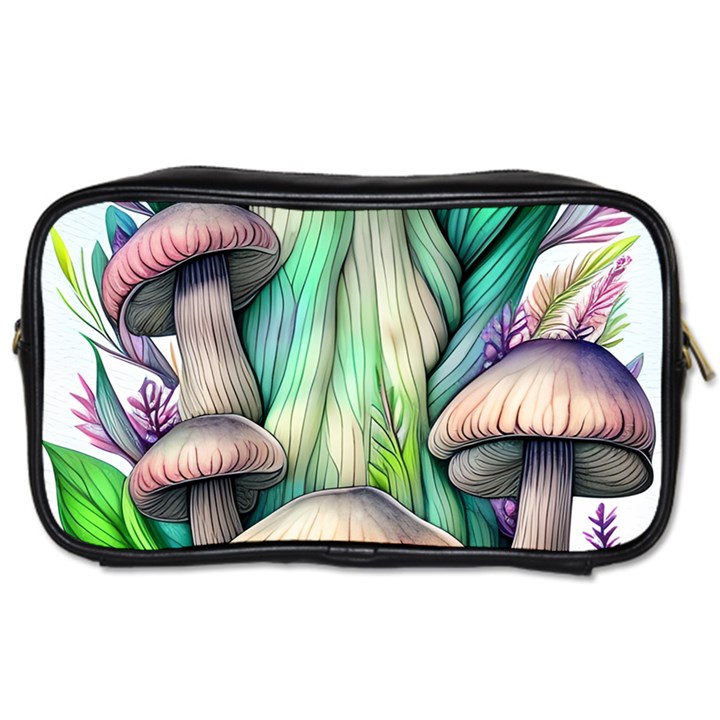 Woodsy Mushroom Toiletries Bag (One Side)