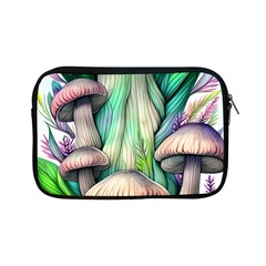 Woodsy Mushroom Apple Ipad Mini Zipper Cases by GardenOfOphir