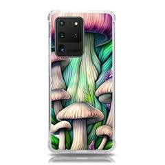 Woodsy Mushroom Samsung Galaxy S20 Ultra 6 9 Inch Tpu Uv Case by GardenOfOphir