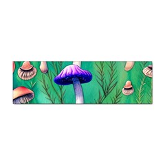 Foresty Mushroom Sticker (bumper) by GardenOfOphir