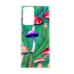 Foresty Mushroom Samsung Galaxy Note 20 Ultra Tpu Uv Case by GardenOfOphir