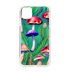 Foresty Mushroom Iphone 11 Tpu Uv Print Case by GardenOfOphir