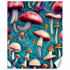 Witchy Mushroom Canvas 16  X 20  by GardenOfOphir