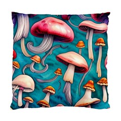 Witchy Mushroom Standard Cushion Case (two Sides) by GardenOfOphir