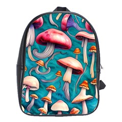 Witchy Mushroom School Bag (large) by GardenOfOphir