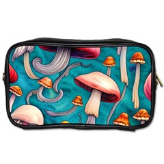 Witchy Mushroom Toiletries Bag (one Side) by GardenOfOphir