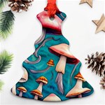 Witchy Mushroom Ornament (Christmas Tree)  Front