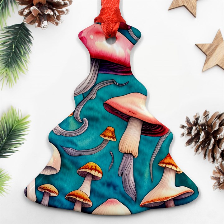 Witchy Mushroom Ornament (Christmas Tree) 